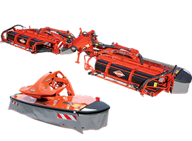 kuhn zestaw kosiarek dyskowych ze ślimakami gmd 9530 rv + gmd 3525 f